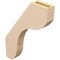 Ekena Millwork 3-inch W x 18-inch D x 24-inch H Stanfield Rough Cedar Woodgrain TimberThane Knee Brace, Primed BRCUR03X18X24STARCPR - alternate 2